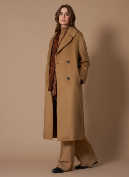 Cappotto elegante in lana, soprabito invernale, cappotto bordeaux, cappotto  lungo in lana, cappotto stravagante con cintura, cappotto maxi tascabile,  cappotto giacca di lana, caldo -  Italia