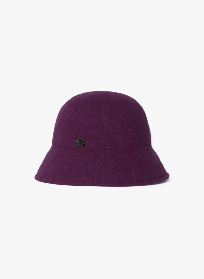 Purple sales cloche hat