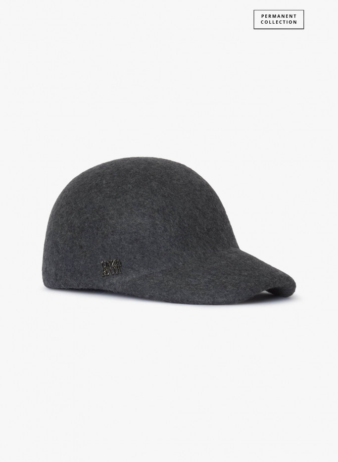 Wool felt hot sale baseball cap