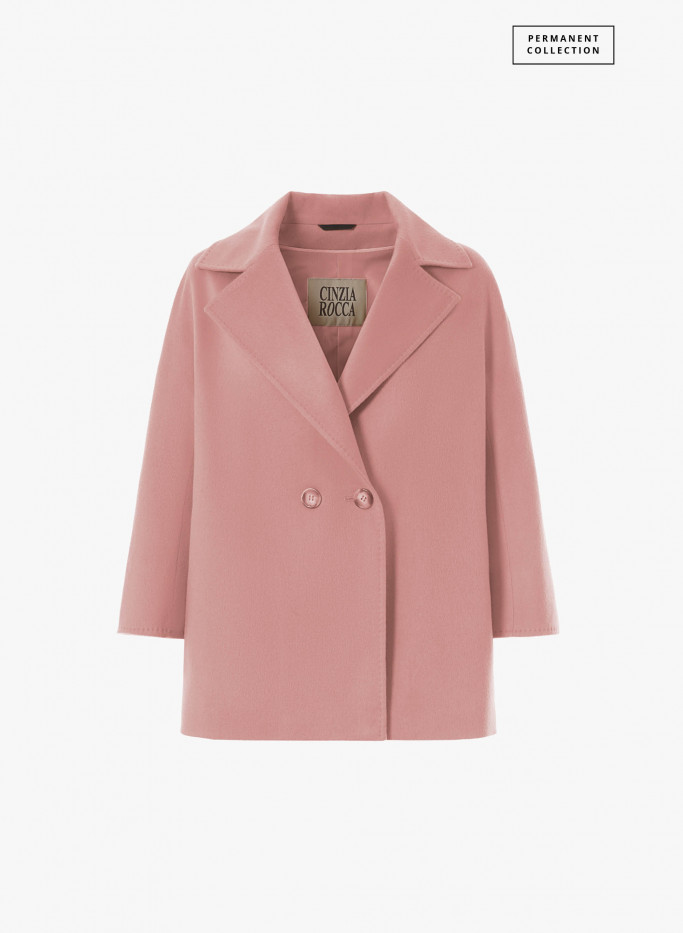 Pink cashmere jacket sale