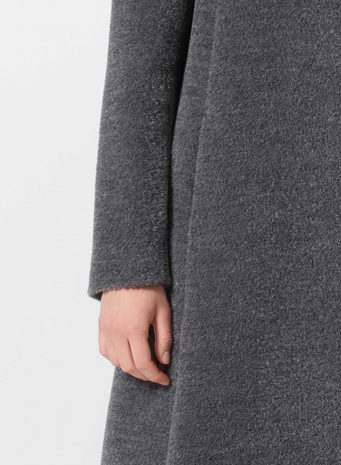 Wool and alpaca flared coat | Cinzia Rocca