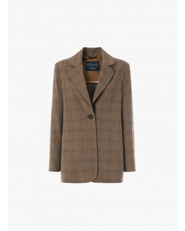 Jack Linen Check Blazer