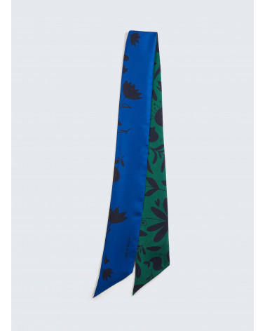 Louis Vuitton Floral Green and Multicolor Scarf