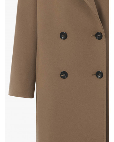 Cashemere Double Breasted Coat Camel